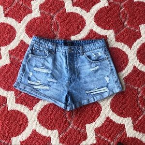 Denim shorts - Light Wash